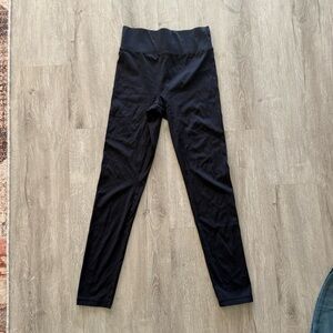 Elegant Black High-Waisted Leggings